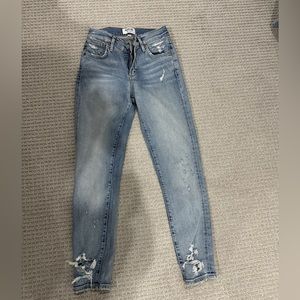Agolde jeans, Nico high rise slim, size 23